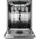 Asko 24" Dishwasher, 50 Series, XXL Tub, T-Bar Handle, Stainless - DBI565TXXLS